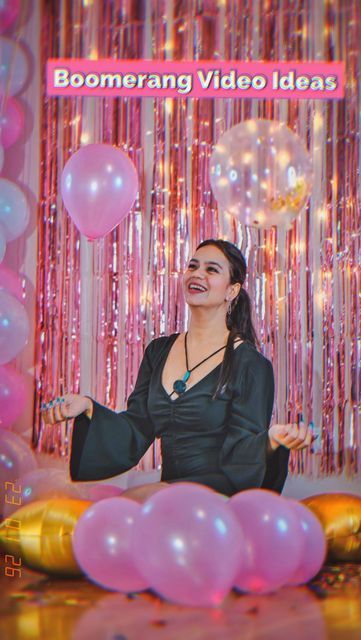 𝐇𝐢, 𝐢'𝐦 𝐌𝐢𝐧𝐢𝐬𝐡𝐚 🌸 on Instagram: "Comment down your B’day date? (Mine 15th of dec) • 3 boomerang video ideas for birthday • Wearing- @zara • • • #minishalove #birthdaypost #boomerang #boomrangideas #reels #explorepage" Birthday Boomerang, Instagram Story Boomerang, Instagram Boomerang Ideas, Boomerang Ideas, Boomerang Instagram Ideas, Boomerang Channel, Boomerang Movie, Boomerang Video, Date Me