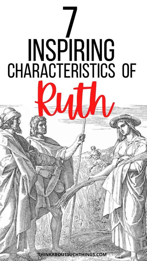 Ruth Bible Character, Ruth Costume Bible, Womens Bible Study Craft Ideas, Ruth In Bible, Story Of Ruth Bible, Ruth In The Bible Woman, Book Of Ruth Bible Journaling, Ruth From The Bible, Ruth Bible Journaling