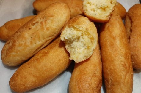 Fried Dumplings Jamaican, Jamaican Festival Recipe, Jamaican Dumplings, Jamaican Festival, Festival Recipe, Dumpling Festival, Jamaica Food, Fried Bread, Fried Dumplings