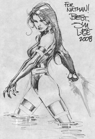 Psylocke commission by Jim Lee Alex Chung, Jim Lee Art, Comic Book Drawing, Comic Book Artwork, Jim Lee, Comic Drawing, Arte Inspo, Comics Girl, Comic Book Artists