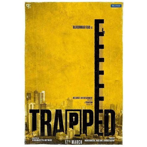 Here's the brand new poster of Rajkummar Rao's survival thriller film #Trapped. Releaseing on 17th March. @filmywave  #RajkummarRao #TrappedMovie #firstlook #poster #movieposter #firstlook #movie #film #celebrity #bollywood #bollywoodactress #bollywoodactor #bollywoodmovie #actor #actress #filmywave Trapped Movie, Imdb Movies, Bollywood Music, Thriller Movies, Movies 2017, Bollywood Movie, Top Movies, Hindi Movies, New Poster