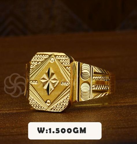 Gents Gold Ring, Boys Ring, Jewellery Images, Gold Rings For Men, Bridal Boutique Interior, Gold Necklace Price, Latest Gold Ring Designs, Gold Ring For Men, Mans Ring