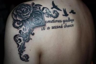 .. Chance Tattoo Ideas, Second Chance Tattoo, Chance Tattoo, Shinedown Tattoos, Usa Tattoo, Sparrow Tattoo, Rose Tattoos For Women, Angel Wings Tattoo, Quote Artwork