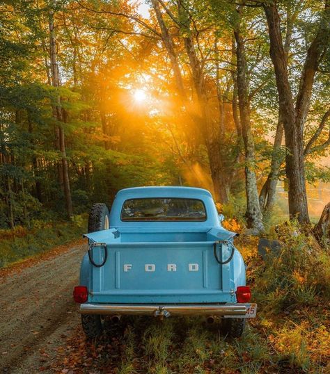 1,821 Likes, 16 Comments - Amazing Places (@amazing_world4u) on Instagram: “Old Town Road 🚙 📷 via @kylefinndempsey” Ford Truck Aesthetic, Truck Aesthetic, Old Ford Truck, Country Trucks, Farm Road, Ecological House, Country Backgrounds, Big Girl Toys, Old Vintage Cars