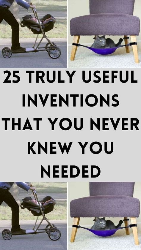 25 Truly Useful Inventions That You Never Knew You Needed ; Opens a new tab They say that necessity is the mother of invention, and while that might not be the case for every invention out there, most of these cool inventions definitely qualify as useful. Who knows? One of these 25 awesome inventions we found just might be the best thing since sliced bread. … m Useful Inventions, Funny Inventions, Funny Facts Mind Blowing, Awesome Inventions, Creative Inventions, Diy Handyman, Sliced Bread, Creative Mind, Cool Inventions