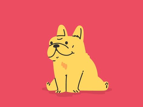 Flat Dog Illustration, Cartoon Dog Illustration, Dog Retro Illustration, Dog Simple Illustration, Cute Dog Design, Cool Dog Illustration, Fun Dog Illustration, Cute Pet Illustration, Simple Dog Illustration