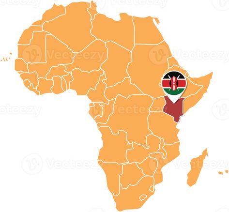 Kenya Map, Kenya Flag, Africa Map, Digital Strategy, Digital Advertising, Free Png, Kenya, Online Marketing, Vision Board