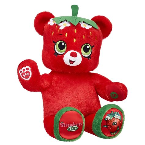 Strawberry Chocolate Dipped, Shopkins Strawberry, Teddy Bear Day, Build A Bear Workshop, Cute Simple Nails, Red Fur, Strawberry Chocolate, Hello Kitty Characters, Teddy Bear Picnic