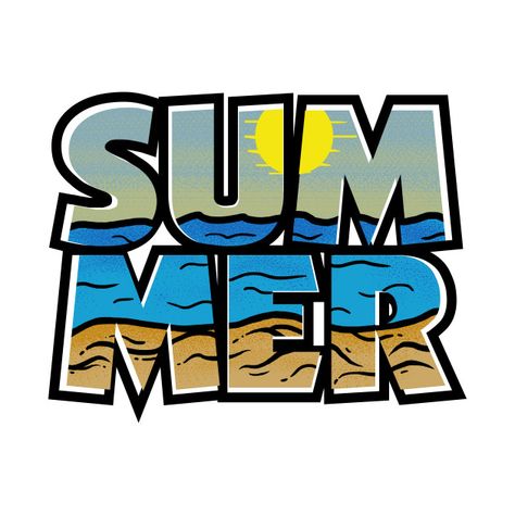 Simple Shirt Designs, Summer Tshirt Designs, Summer Posters, Sunset Sticker, Summer Stickers, Summer Logo, Sunset Artwork, Sunset Design, Old School Tattoo Designs