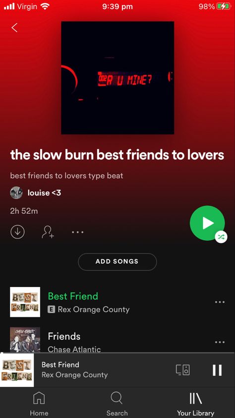 Friends To Lovers Playlist, Lovers Playlist, Best Friends To Lovers, Friends To Lovers, Slow Burn, Song Playlist, Orange County, Best Friends, Incoming Call Screenshot