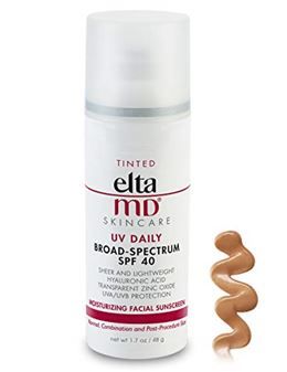 Elta Md Sunscreen, Bb Cream For Oily Skin, Elta Md, Cream For Oily Skin, Skin Oil, Facial Sunscreen, Sunscreen Moisturizer, Zinc Oxide, Moisturizer With Spf