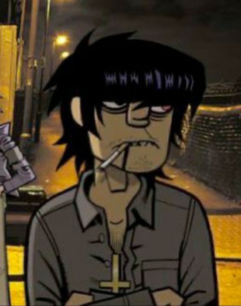 Murdoc Gorillaz, Gorillaz Fan Art, Demon Days, Monkeys Band, Jamie Hewlett, Gorillaz Art, But Why, Gorillaz, Ship Art