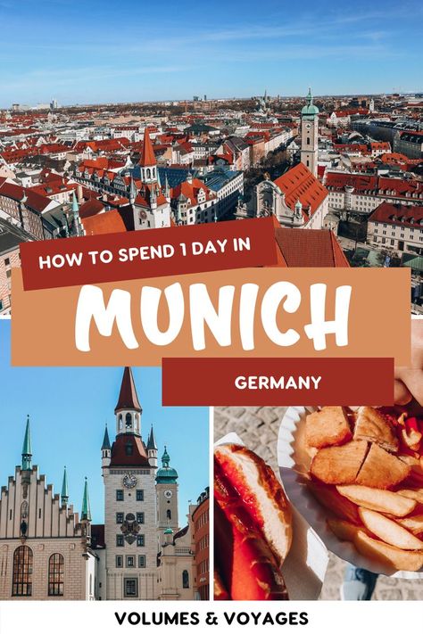 Filled with epic architecture, tasty eats, fantastic scenery, and rich culture, Munich, Germany, is one place that should be on everyone’s must-travel list. Many people think that you need multiple days to visit, but you can explore all of the highlights with one day in Munich. | What to do in Munich | Munich in one day | how to get around Munich | best restaurants in Munich | how to get to Munich | where to stay in Munich | best restaurants in Munich | best time to visit Munich Epic Architecture, Fantastic Scenery, Visit Munich, Local Beer, Munich Germany, German Food, Travel List, Germany Travel, Eastern Europe