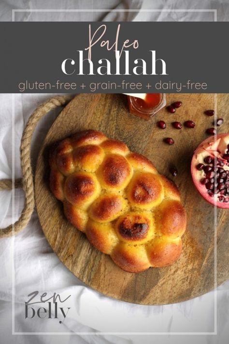 Paleo Challah - new + improved - zenbelly Paleo Challah Bread, Keto Challah Bread, Gluten Free Challah Bread, Gluten Free Challah, Wild Diet, Shabbat Recipes, Challah Recipe, Paleo Breads, Hanukkah Traditions