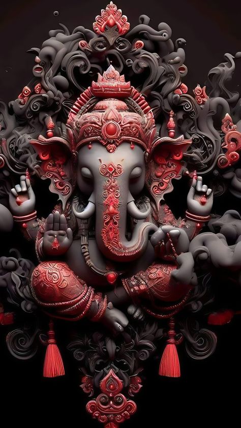 Jai Shri Ganesh, Ganesha Wallpaper, Hanuman Tattoo, Ganesh Tattoo, Funny Animation, Sri Ganesh, Ganpati Bappa Photo, Holi Images, Shri Ganesh Images