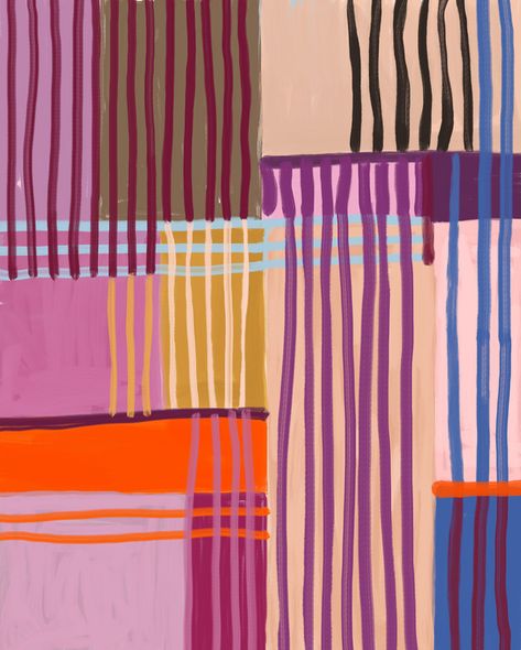 Ophelia Pang, Artfully Walls, Textile Pattern Design, Pattern Play, Bold Stripes, Tapestry Weaving, Textile Patterns, Textile Prints, Surface Pattern Design