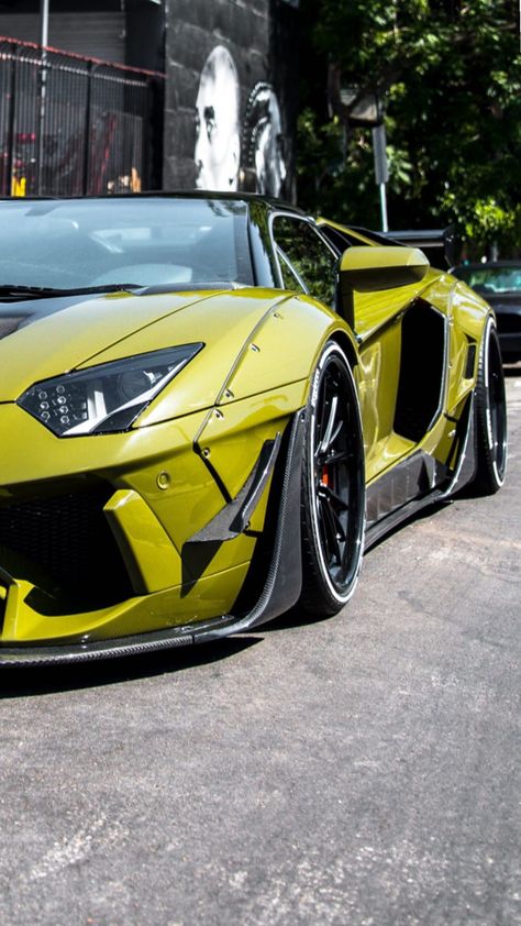 Lamborghini Aventador Wide Body Kit, Wide Body Lamborghini, Wide Body Car, Aventador Roadster, Luxury Cars Bmw, Lamborghini Aventador Roadster, Expensive Sports Cars, Air Car, Dream Cars Bmw