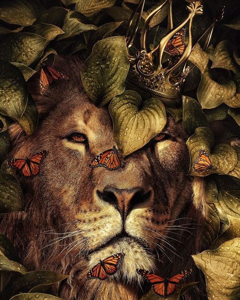 The Wonderful World Of Fantasy And Feeling Of The Artist Marcel Van Luit Mosaic Animals, Lion Wallpaper, World Of Fantasy, Lion Art, 背景 シンプル, Funny Wallpaper, Dutch Artists, Art Culture, Arte Animal