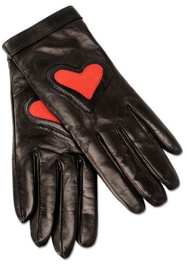 Black Boutique, Moschino Logo, Gloves Black, Boutique Moschino, Unique Logo, Queen Of Hearts, Dream Clothes, Leather Gloves, Leather Glove