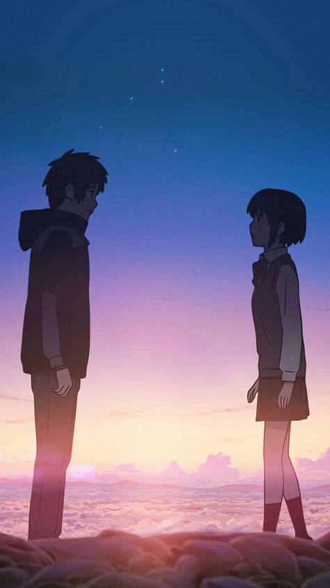 #yourname Kimi No Nawa, Your Name Wallpaper, Anime Body, Your Name Anime, Anime Pins, Instagram Captions Clever, Pop Art Drawing, Purple Themes, Ios 7