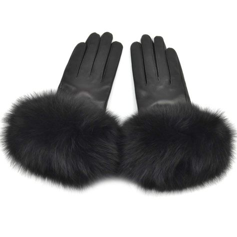 Fur Gloves, Luxury Winter, Cold Weather Gloves, Black Leather Gloves, Style Steal, Chunky Knit Blanket, Trendy Sunglasses, Winter Gloves, Dress Gloves