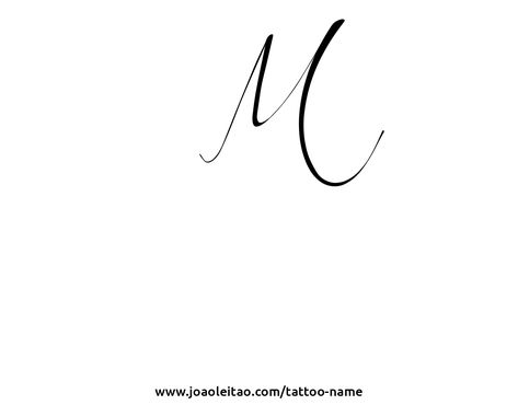 Make it Yourself - Online Tattoo Name Creator M Tattoo Letter Initial, Cursive M Tattoo, James Tattoo, I Love Glitter Font, M Tattoo, Tattoo Alphabet, Tattoo Name Fonts, Alphabet Frames, Name Creator