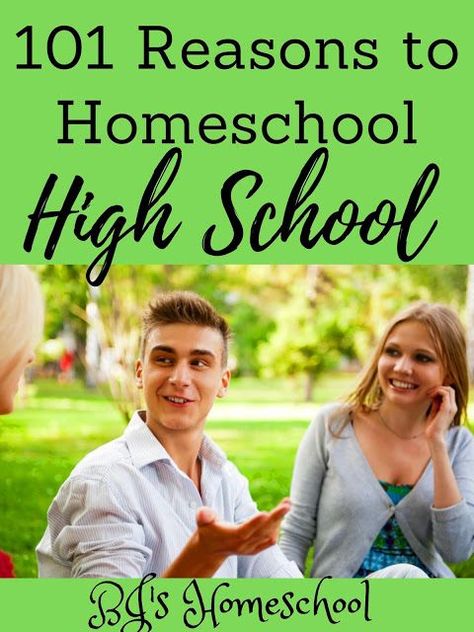 BJ's Homeschool : 101 Reasons to Homeschool High School Online Homeschool Programs, Homeschooling High School, High School Electives, High School Plan, Homeschool Transcripts, High School Curriculum, Importance Of Time Management, Vocational School, Online Homeschool