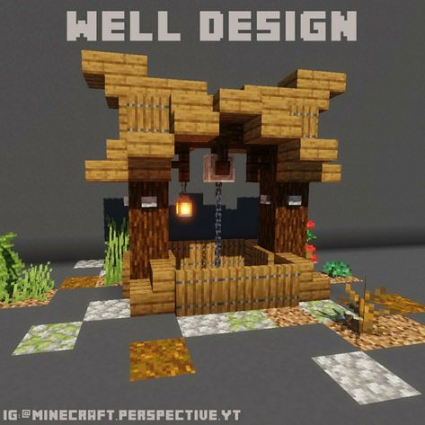 Minecraft Outdoor Ideas, Minecraft Outdoor Decor, Minecraft Tricks, Minecraft Wall Designs, Minecraft Create, Minecraft Wall, Aesthetic Minecraft, Minecraft Aesthetic, Minecraft Blocks