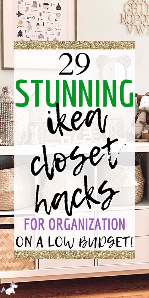 Ikea Hacks For Small Closets, Besta Storage Closet, Ikea Dressers In Closet, Closet Designs On A Budget, Jonaxel Ikea Hack Closet, Kids Room Closet Storage, Closet Organization Ideas Ikea Hack, Ikea Closet On A Budget, Diy Custom Closet Ikea Hacks