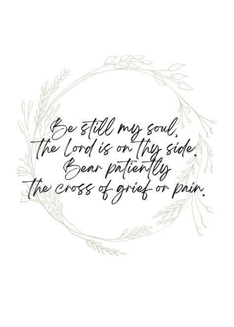 Be Still My Soul, Great Is Thy Faithfulness, Be Thou My Vision, It Is Well With My Soul, It Is Well, Be Still, Digital Prints