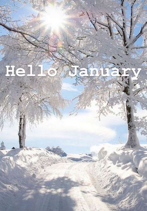 Happy Winter Images, Monthly Greetings, January Images, Happy New Month Quotes, January Wallpaper, January Quotes, Welcome Pictures, Month Quotes, Hello January