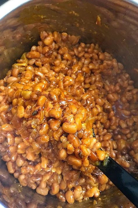 Instant Pot Brown beans (No soak) Brown Beans Recipe, Beans Instant Pot, Brown Beans, Rice In The Oven, Nigeria Food, Beans Recipes, Porridge Recipes, Jollof Rice, How To Cook Beans