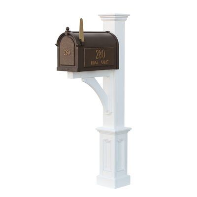 Europen Mailbox Wedfing, Attach Mailbox To Post, Oyster Mailbox, Cool Mailboxes Stone, Two Mailbox Post, Three Mailbox Post, Mailbox Side, Wood Stake, Large Mailbox