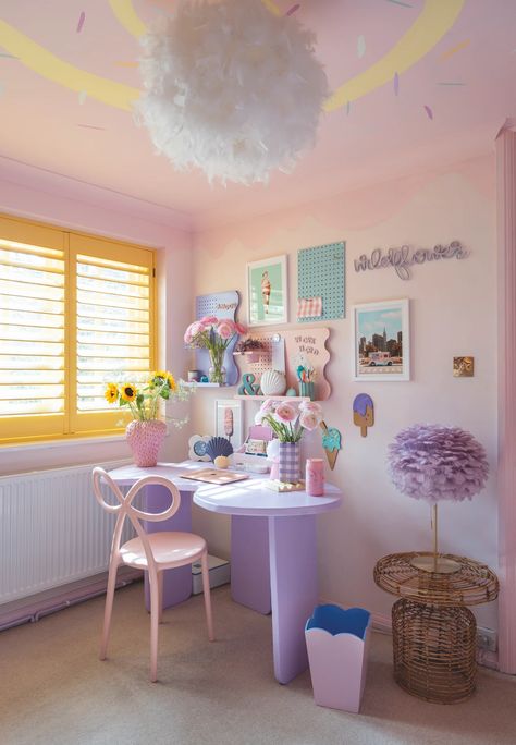 Lilac Room, Lilac Bedroom, Lilac Decor, Barbie Bedroom, Pastel Room Decor, Pastel Home Decor, Purple Bedrooms, Barbie Room, Purple Bedroom