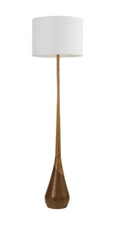 Ivy Bronx Paulson 65" Floor Lamp | Wayfair Nursery Floor Lamp, Dining Room Floor Lamp, Scandinavian Floor Lamp, Office Floor Lamps, Mid Century Modern Floor Lamps, Mid Century Flooring, Flip Top Storage Bench, Dining Room Floor, Tall Floor Lamps