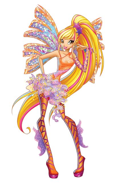 Stella Sirenix Render by bloomsama on DeviantArt Klub Winx, Bloom Winx Club, Princess Wallpaper, Rainbow Magic, Deviant Art, Fairy Magic, Stock Art, Drawing Tools, Winx Club