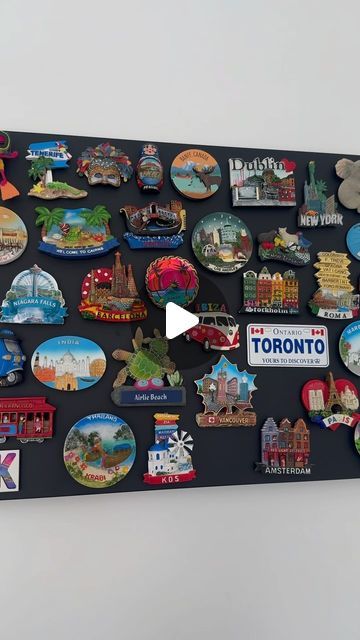 @morganbold on Instagram: "Do you collect magnets every time you go travelling? If so this could just be the perfect way for you to display them in your home… especially if you have an integrated fridge/freezer like us🥰✈️

#travel #travelblogger #travelgram #travelling #traveler #homedecor #homediy #doityourself #househack #househacking #homedecoration #diycrafts #diyprojects" Magnet Collection Display, Travel Magnet Display Ideas, Fridge Magnets Display, Integrated Fridge Freezer, Integrated Fridge, Fridge Freezer, Fridge Freezers, Displaying Collections, Home Hacks