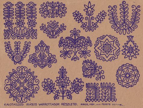 #kalotaszeg #hungarian #folk Stitch Head, Menue Design, Hungarian Embroidery, Chain Stitch Embroidery, Redwork Embroidery, Quick Stitch, Embroidery Book, Learn Embroidery, Folk Embroidery