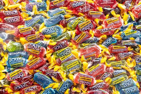 Cases of Mountain Dew, Jolly Ranchers, and Swedish Fish were just seized in several stores in the United Kingdom. Here's why. Melted Jolly Ranchers, How To Melt Jolly Ranchers, Melting Jolly Ranchers, Best Halloween Candy, Jolly Rancher Hard Candy, Jolly Ranchers, Leftover Halloween Candy, Swedish Fish, Cherry Candy