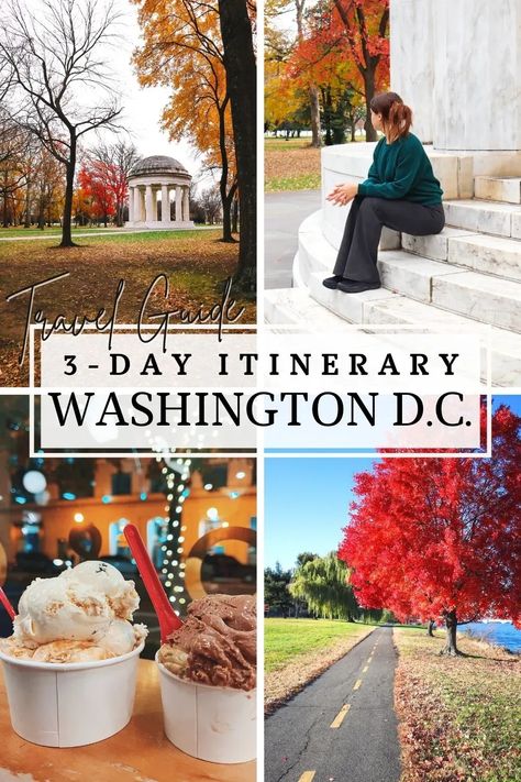 Exploring the Nation’s Capital: 3-Day Itinerary for Washington D.C. - chickpeameatbal Washington D.c. Trip, Dc Travel, Trip Planner, Us Destinations, Usa Travel, Travel Planner, Travel Itinerary, Road Trips, Travel Usa