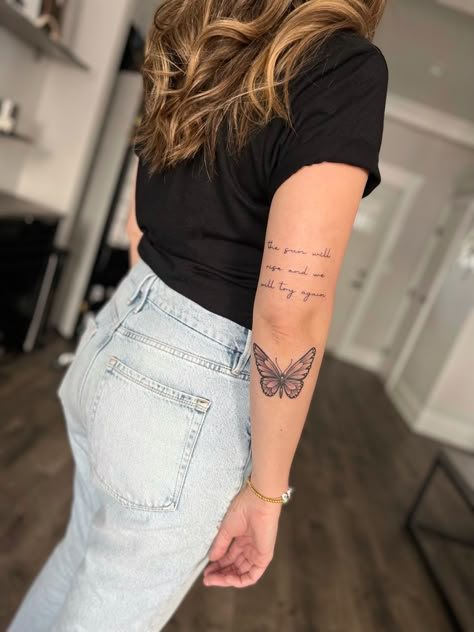 Quote Tattoo For Lost Loved One, Butterfly Quotes Tattoos, 2 Miscarriages In A Row Tattoo, Surrogate Tattoo, Tattoo Ideas For Lossed Loved Ones, If Love Could Have Saved You Tattoo, Tattoo Quotes For Lost Loved Ones, Infertile Tattoo, Tattoos For Miscarriages Simple