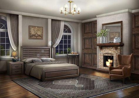 Mansion Bedroom, Episode Interactive, Royal Bedroom, Episode Interactive Backgrounds, Anime Places, Episode Backgrounds, Scenery Background, Game Background, Building Structure