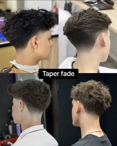 Low Tapper With Messy Fringe, Mid Taper Fade With Textured Fringe, Fader Tape Haircut, Taper Fade Haircut Asian, Tamper Fade, Tape Fade Haircut, Tapper Fade Freestyle, Short Haircuts For Straight Hair Men, Fringe Taper Fade