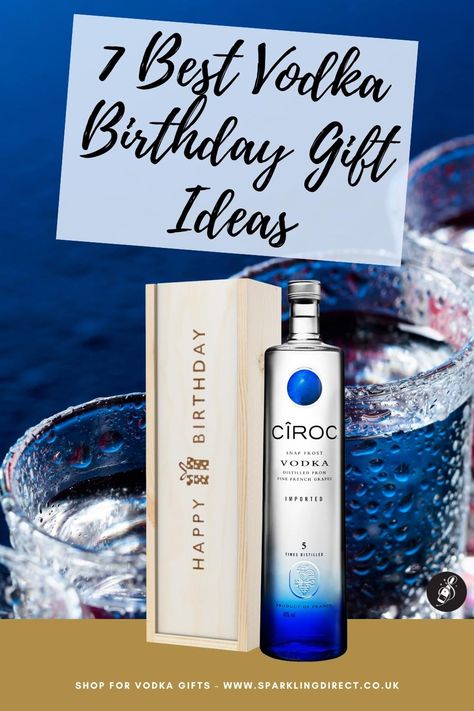 When it comes to Vodka birthday gifts, these seven are unlike any other. So if you find yourself wanting to send one, this is the gift guide for you. #vodkagifts #birthdaygifts #vodkabirthdaygifts #vodkadelivery Vodka Gift Ideas, Luxury Vodka, Best Vodka, Apple Vodka, Ciroc Vodka, Vodka Gifts, Birthday Cocktails, Raspberry Vodka, Premium Vodka