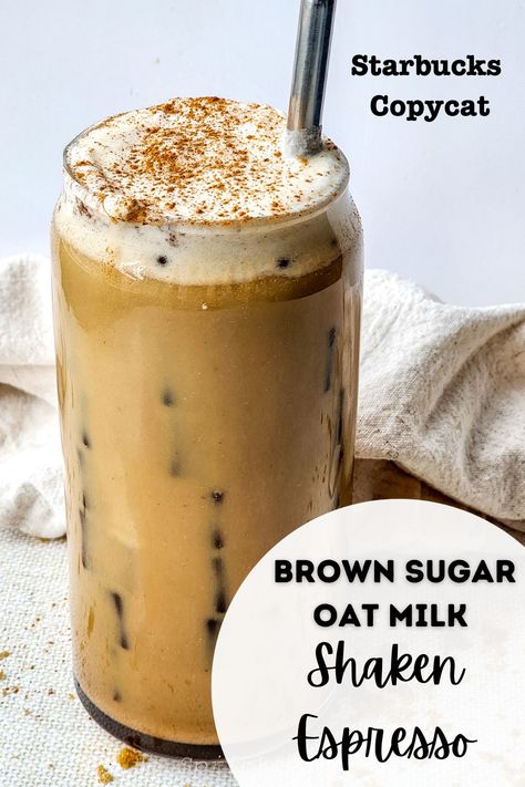 Oat Milk Shaken Espresso Recipe, Brown Sugar Shaken Espresso Overnight Oats, Diy Brown Sugar Shaken Espresso, Oat Milk Shaken Espresso Starbucks, Brown Sugar Oat Milk Shaken Espresso, Shaken Espresso Starbucks, Oat Milk Shaken Espresso, Brown Sugar Shaken Espresso, Espresso Drink