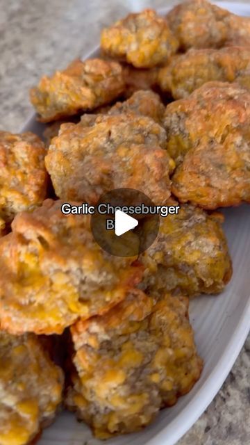 Andrea on Instagram: "✨Garlic Cheeseburger Bites✨

1. Mix 1 box red lobster biscuit mix with 1 pound of ground beef. This takes a bit.(do not follow directions on box)
2. Now mix in 16 ounces shredded cheddar cheese.
3. Form into 1 1/2- 2 inch balls and place on a parchment lined cookie sheet 
4. Bake at 350 degrees for 25-30 minutes 
5. Take out and drain on paper towels 
6. Make the garlic butter mixture the biscuits came with and spread on each burger bite.
7. Enjoy with your favorite burger sauce 

✨ Big Mac sauce mix: 1 cup mayo, 1 TBSP Mustard, 1 tsp white vinegar(or pickle juice), 3 TBSP sweet relish, 1/2 tsp Garlic powder, onion powder and paprika and mix well.

Ingredients:
Red lobster biscuit mix
1 pound ground beef 
16 ounces shredded cheddar or Colby jack cheese
If making Big M Burger Bite, Red Lobster Biscuit Mix, Cheeseburger Bites, Keto Cheeseburger, Sweet Relish, Burger Bites, Big Mac Sauce, Red Lobster Biscuits, Mac Sauce