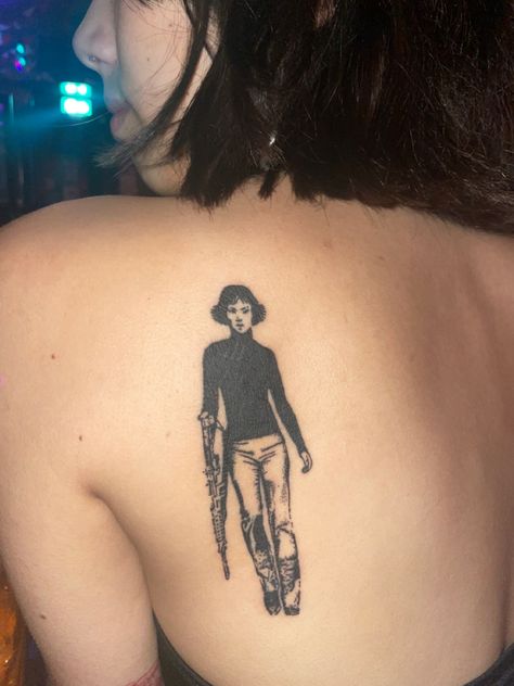 kill bill tattoo uma thurmon lucy liu anime film contrast art O Ren Ishii Tattoo, Kill Bill Inspired Tattoos, Mulholland Drive Tattoo, Dostoevsky Tattoo, Kill Bill O Ren Ishii, Gogo Tattoo, Film Tattoo Ideas, Kill Bill Tattoo, Bill Tattoo