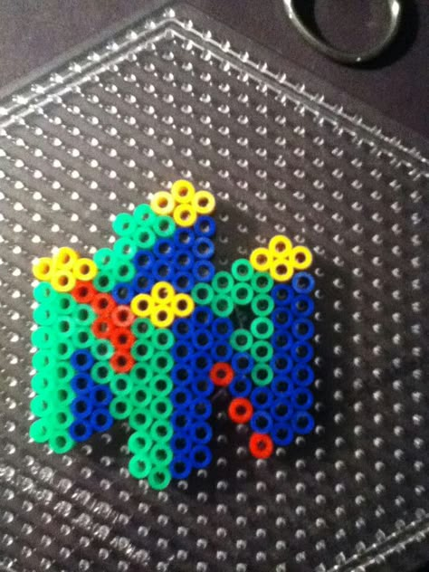 Galaxy Perler Bead Patterns, Perler Beads Games, Perler Bead Games, Nintendo Perler Bead Patterns, Video Game Perler Beads, Game Perler Beads, Rave Perler Pattern, 3d Perler Bead Patterns, Pixel Art Noel