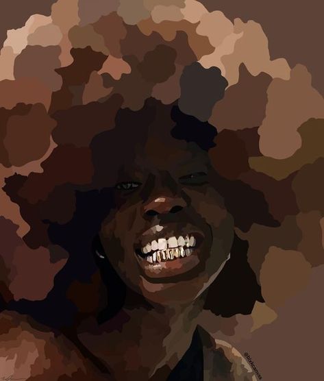 Black Artwork Abstract, Afro Centric Art, Aesthetic Woman Art, Black Digital Art, Black Women Artists, Black Art Painting, Afrocentric Art, Black Artwork, Black Art Pictures