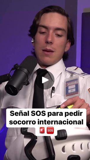 5M views · 328K reactions | Sabías que significa SOS en clave morse? 🚨🆘 #PrimerosAuxilios | Roy Mata Paramedic | Roy Mata Paramedic · Original audio Paramedic, Audio, Quick Saves